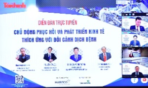 Vietcombank đồng hành cùng Diễn đàn “Chủ động phục hồi và phát triển kinh tế, thích ứng với bối cảnh dịch bệnh”